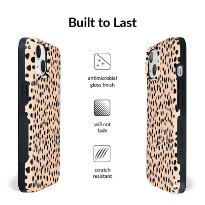Spotted Nude Cheetah iPhone Case