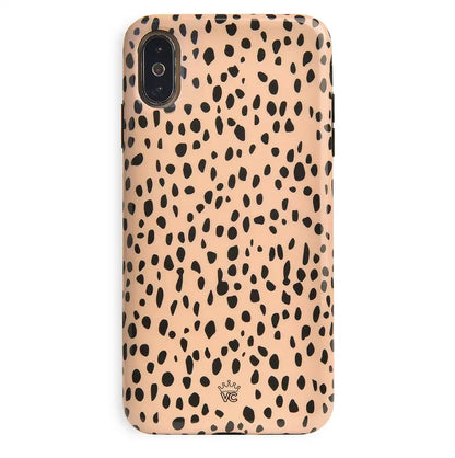 Spotted Nude Cheetah iPhone Case