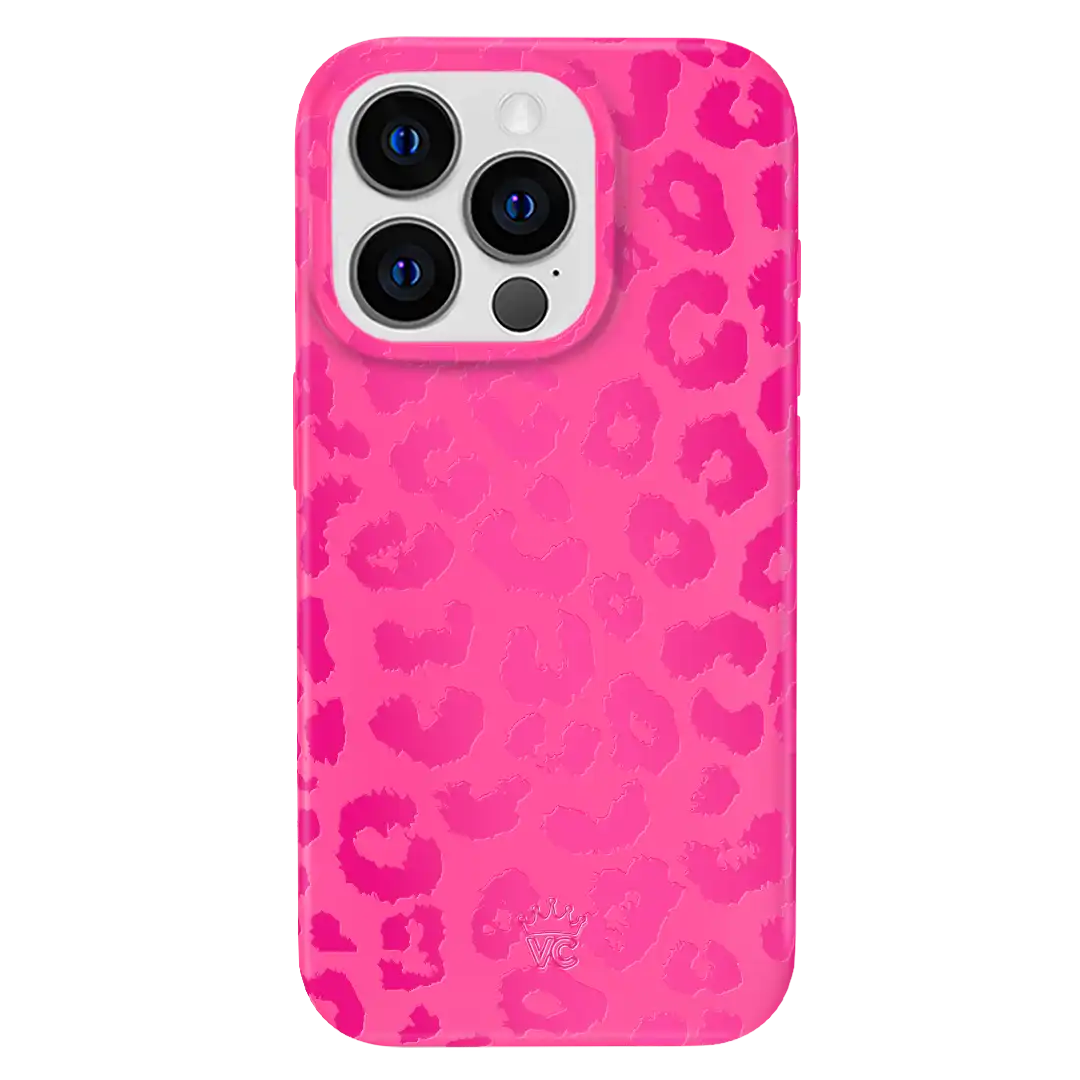 Even Hotter Pink Leopard iPhone Case