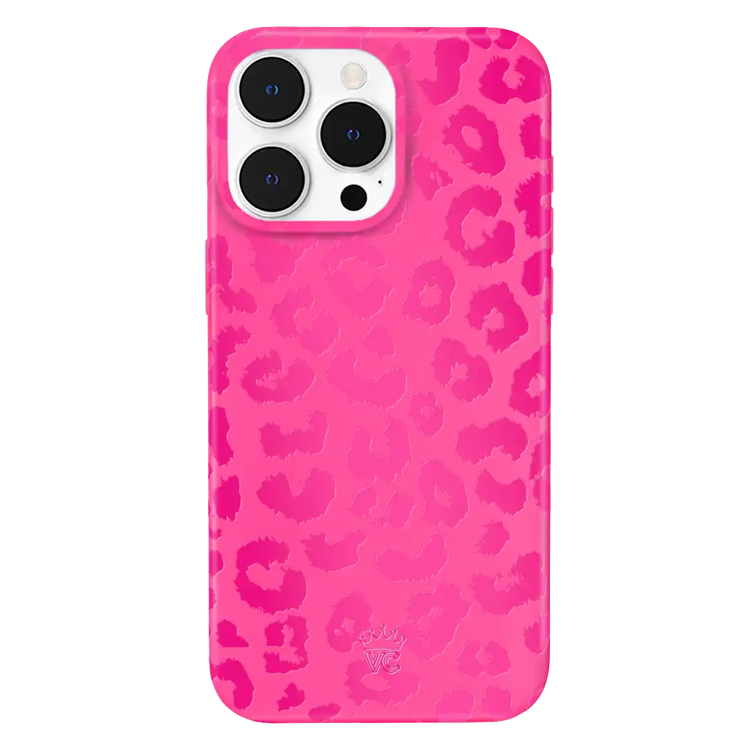 Even Hotter Pink Leopard iPhone Case