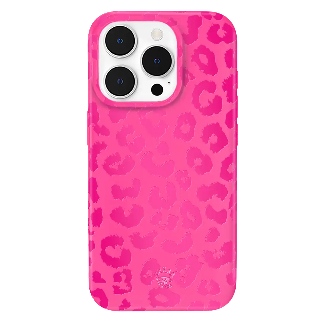 Even Hotter Pink Leopard iPhone Case