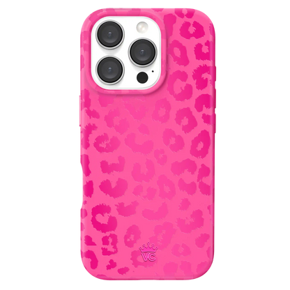 Even Hotter Pink Leopard iPhone Case