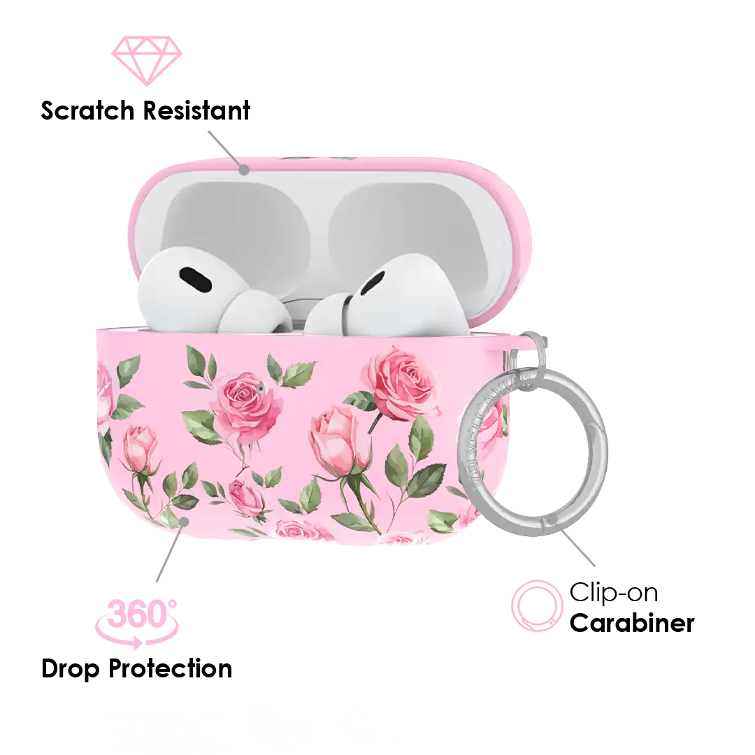Baby Pink Roses AirPod Case