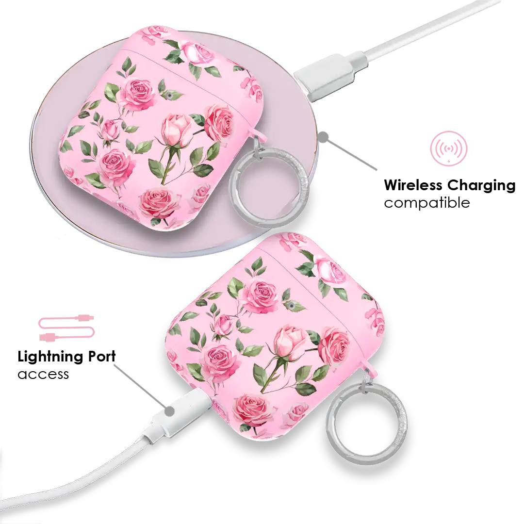 Baby Pink Roses AirPod Case