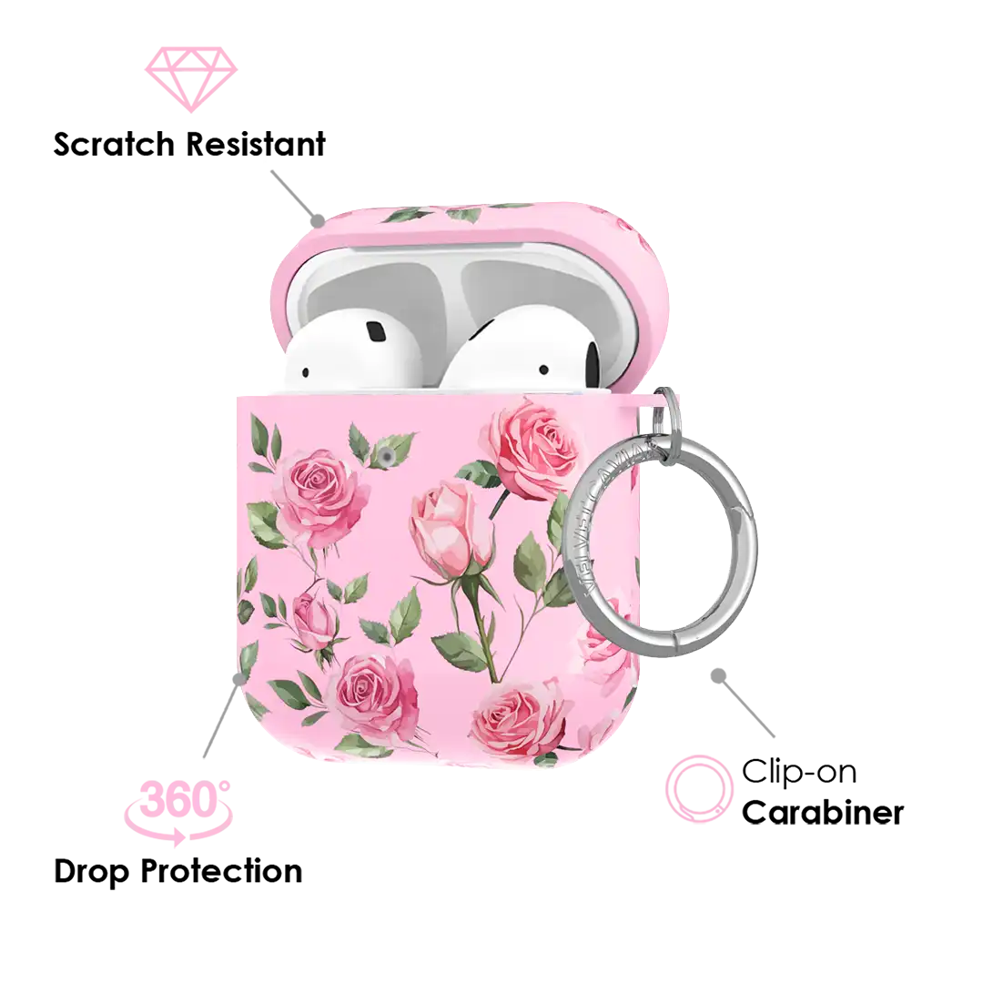 Baby Pink Roses AirPod Case