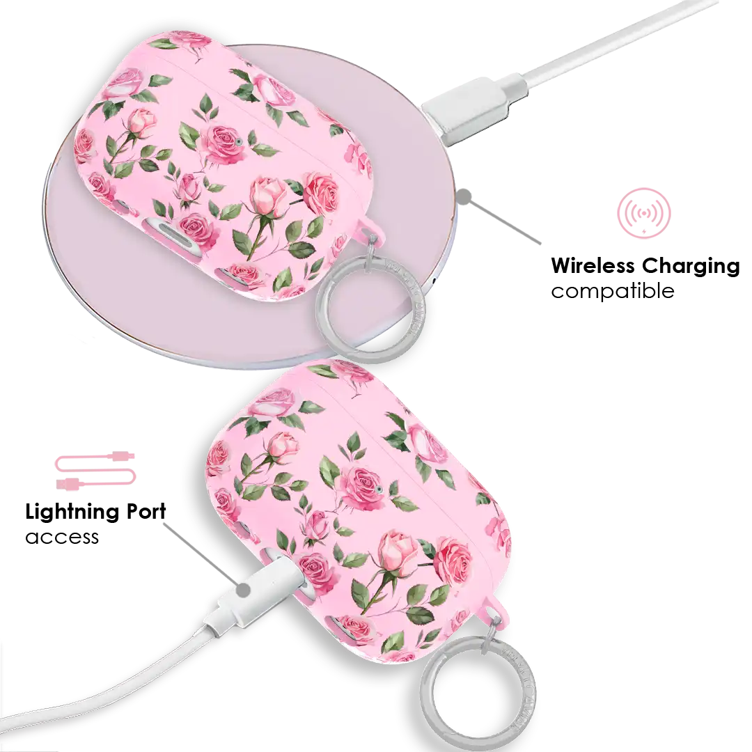 Baby Pink Roses AirPod Case