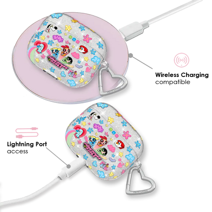 The Powerpuff Girls Girl Power Glitter AirPod Case