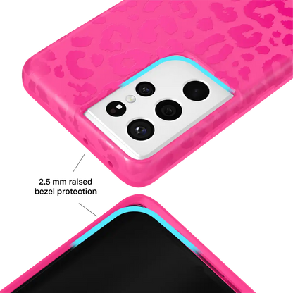 Even Hotter Pink Leopard Samsung Case