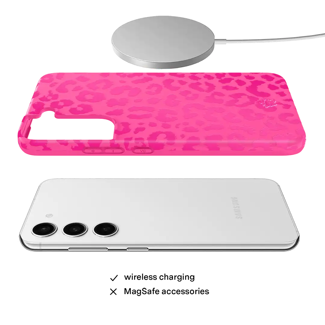 Even Hotter Pink Leopard Samsung Case