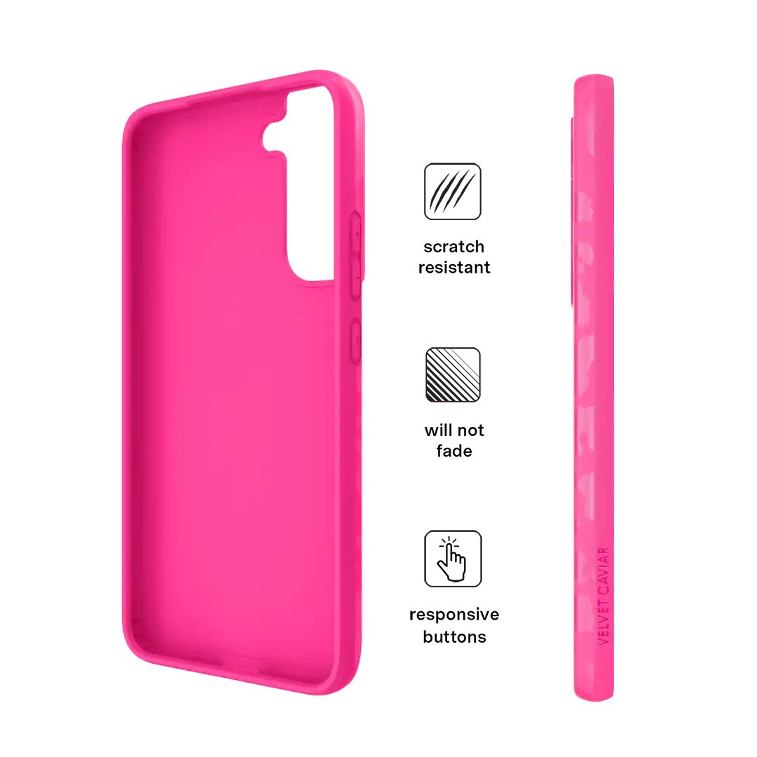 Even Hotter Pink Leopard Samsung Case