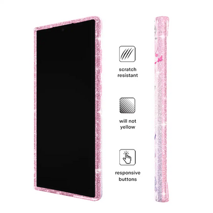 Wicked Glinda’s Bubble Glitter Samsung Case