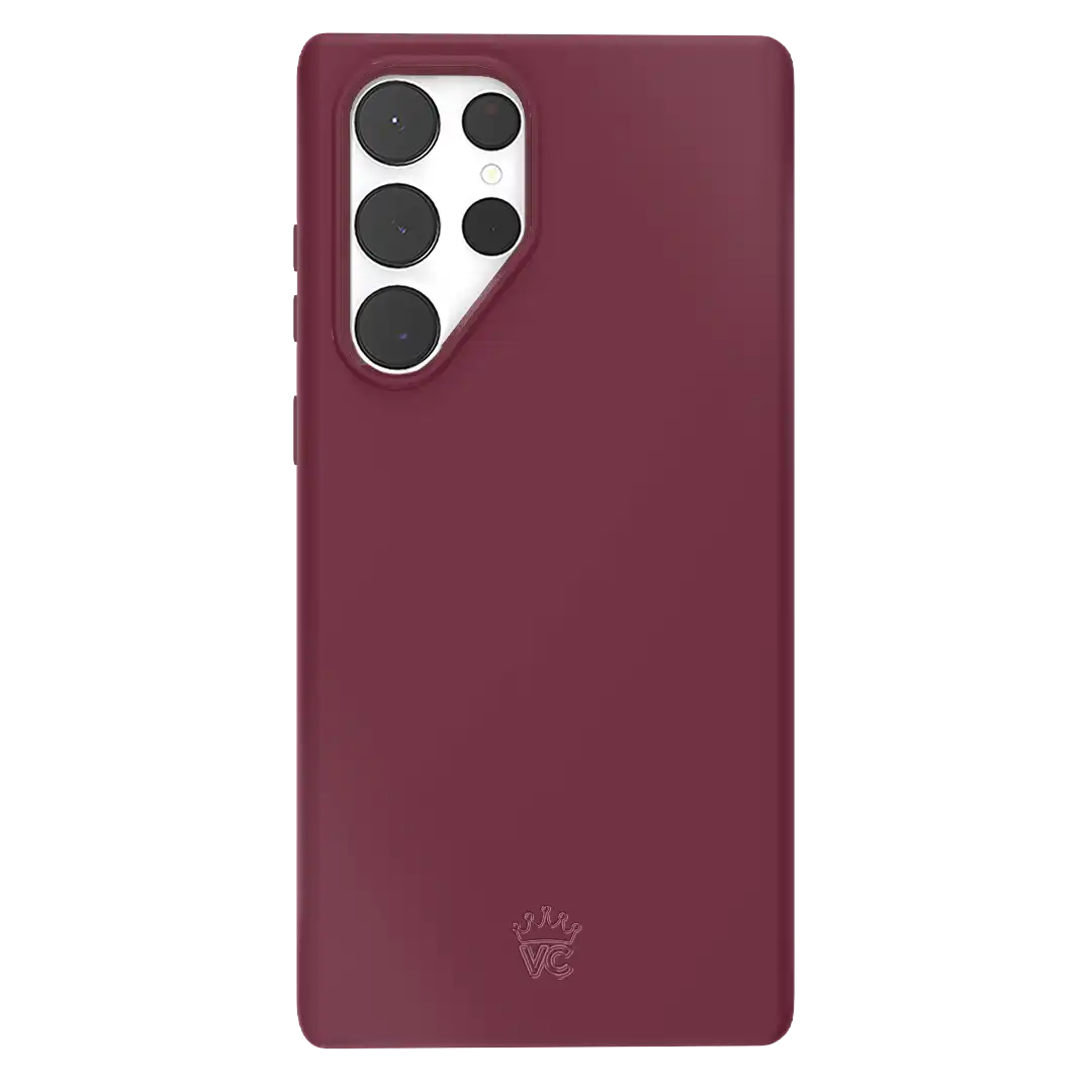 Burgundy 1990 Samsung Case