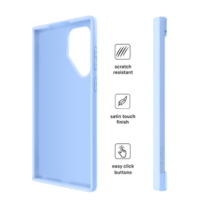 Cotton Candy Blue Samsung Case