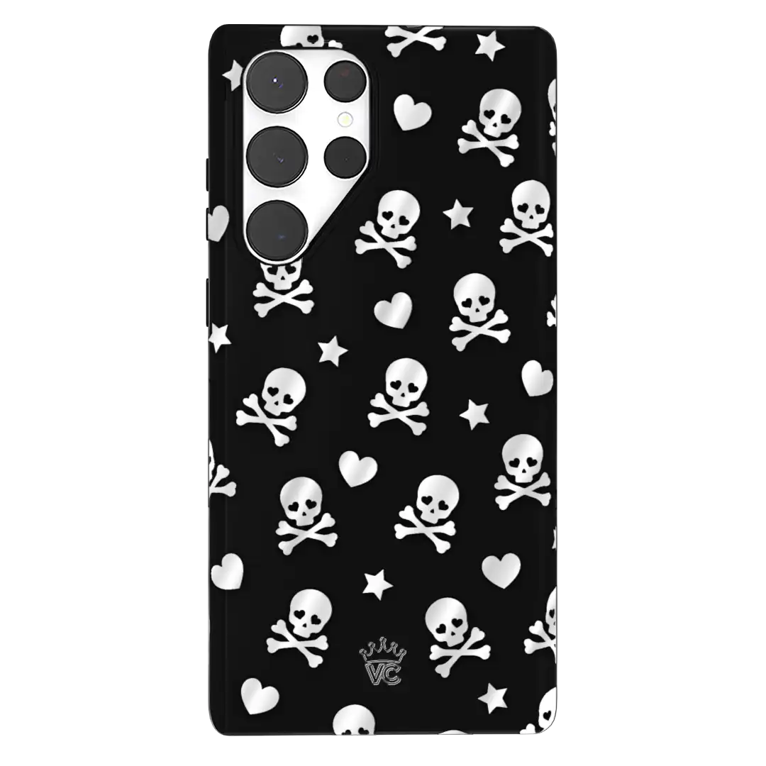 Chrome Skulls Samsung Case