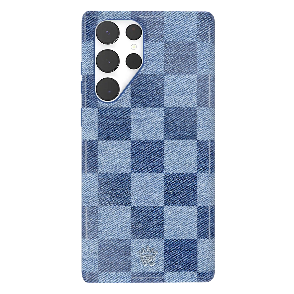 Denim Vibe Checkered Samsung Case