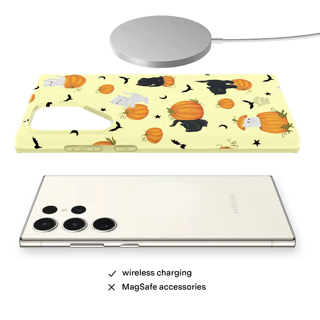 Purrfect Pumpkins Samsung Case