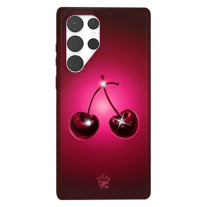 Black Cherry Crystal Samsung Case