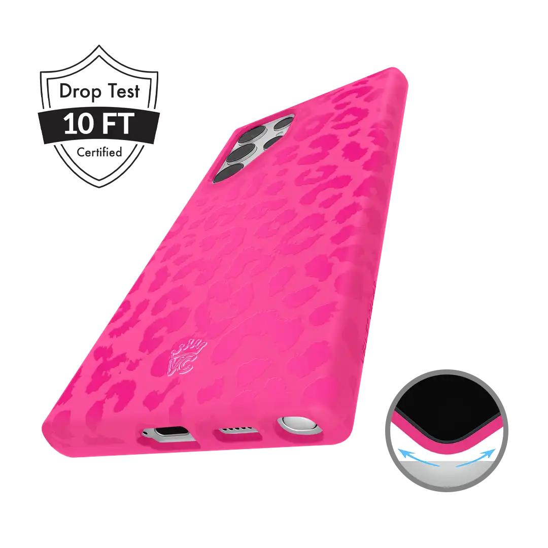 Even Hotter Pink Leopard Samsung Case