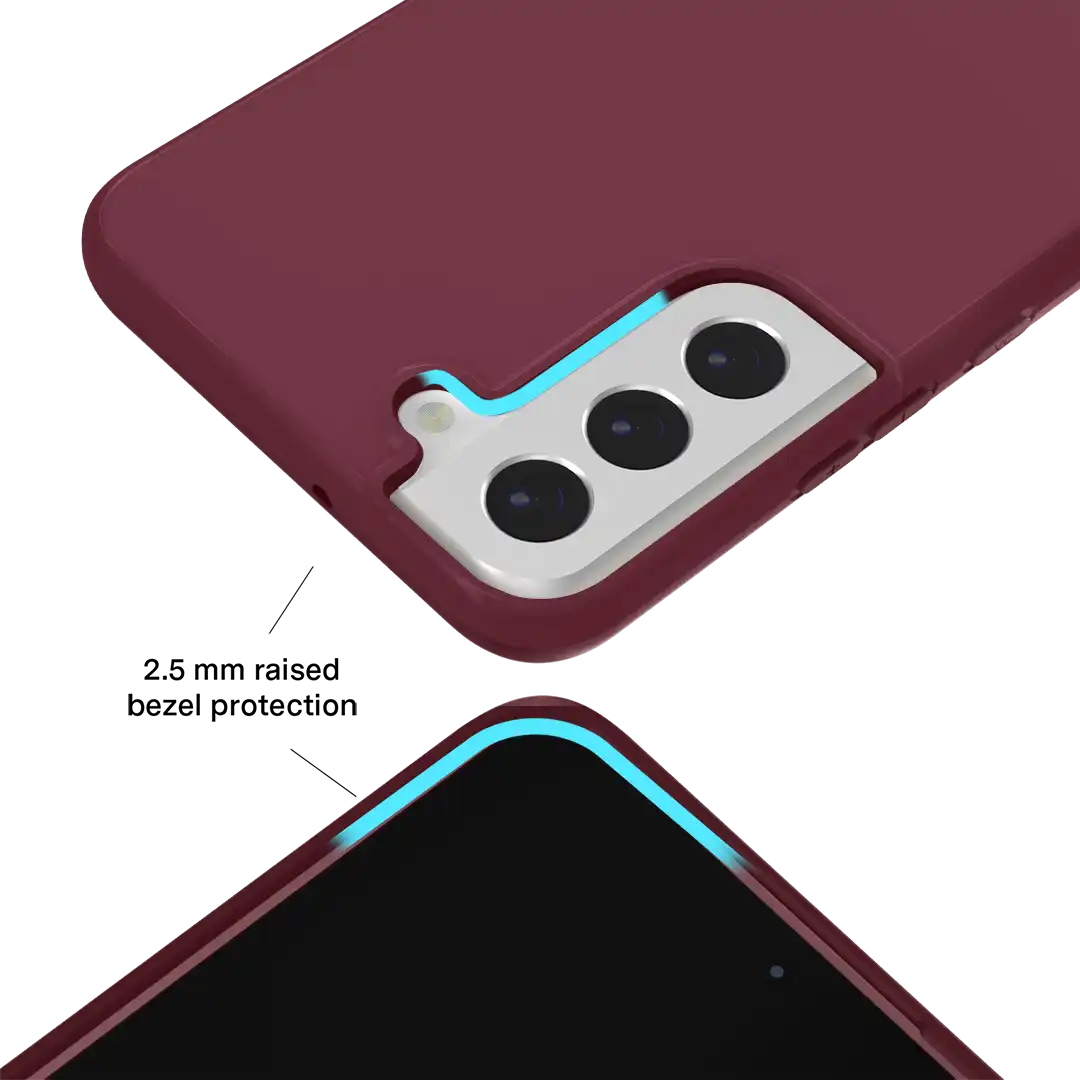 Burgundy 1990 Samsung Case