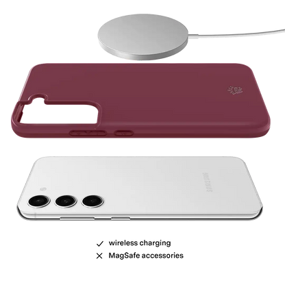 Burgundy 1990 Samsung Case