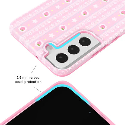 Strawberry Macaron Samsung Case