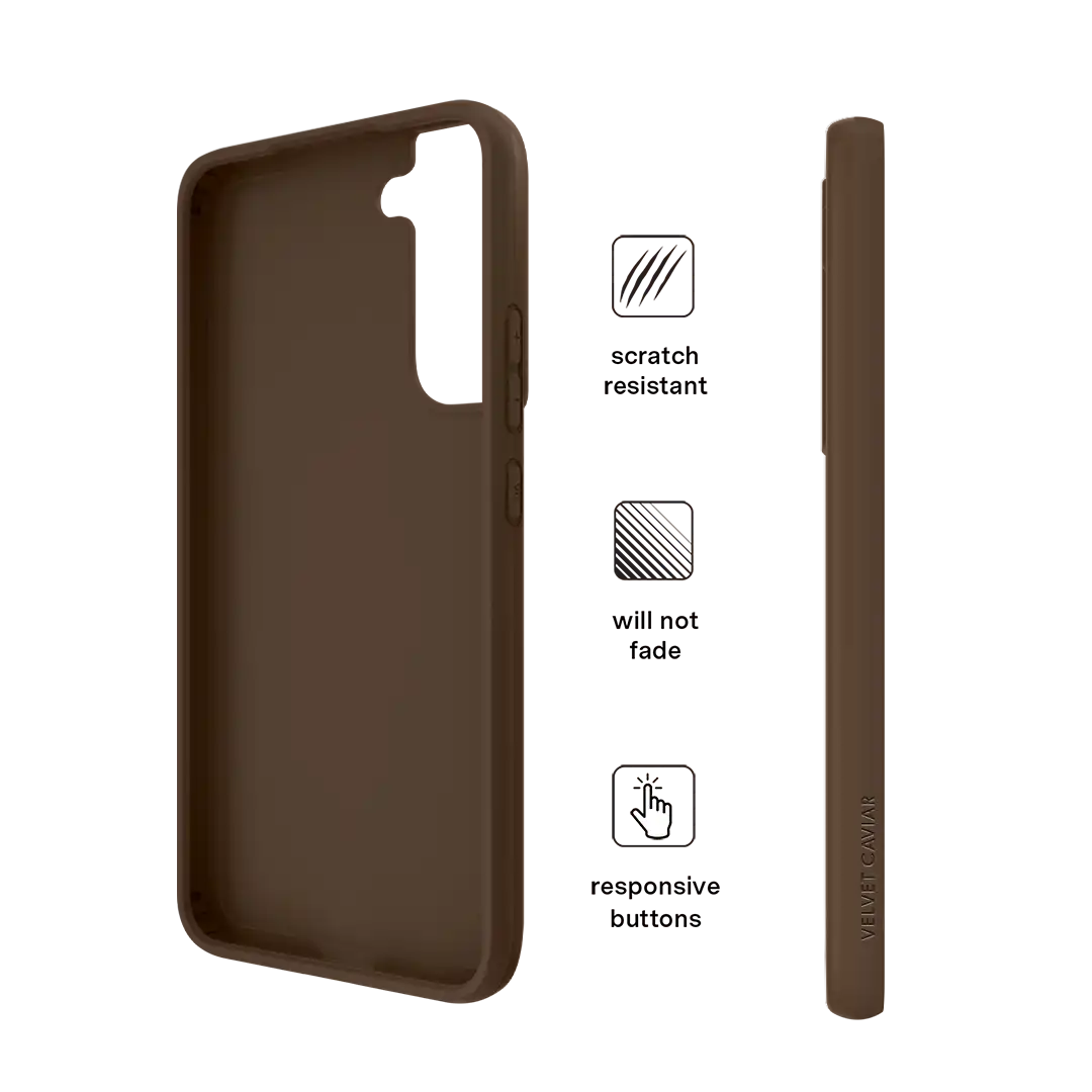 Espresso Brown Samsung Case