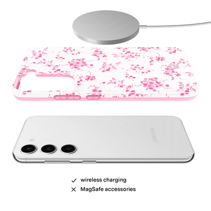 French Rose Floral Samsung Case