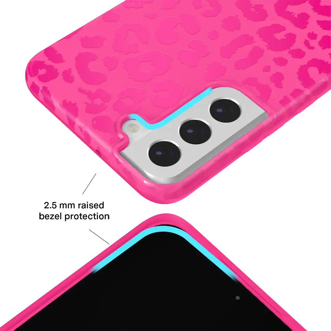 Even Hotter Pink Leopard Samsung Case