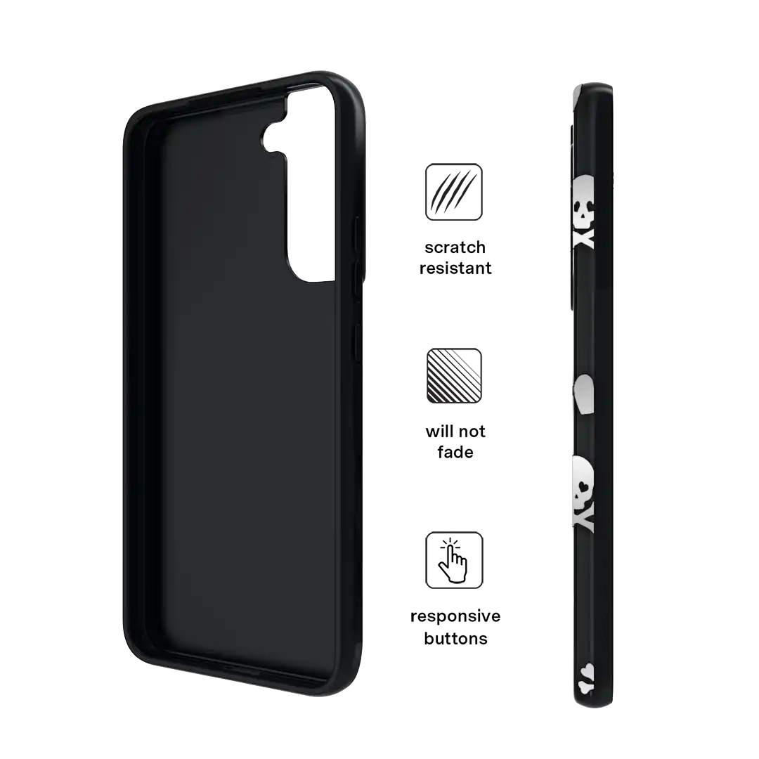 Chrome Skulls Samsung Case