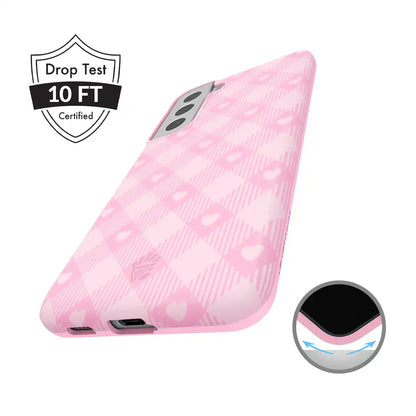 Dolly Pink Gingham Samsung Case