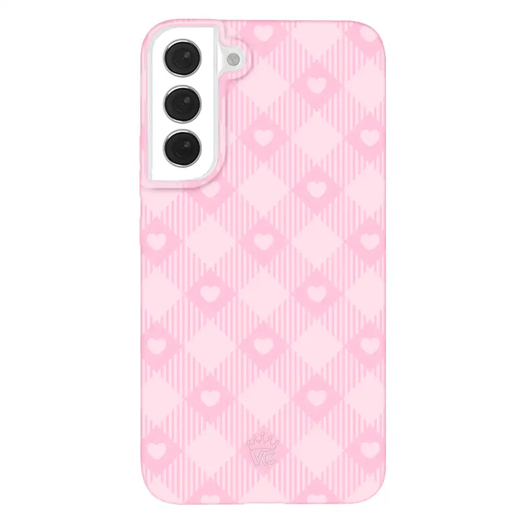 Dolly Pink Gingham Samsung Case