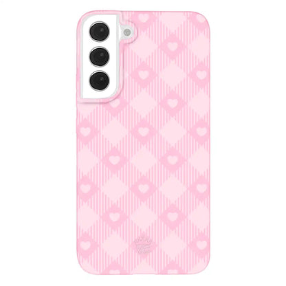Dolly Pink Gingham Samsung Case