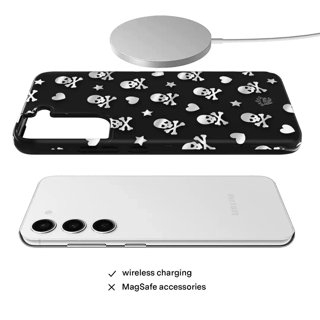 Chrome Skulls Samsung Case