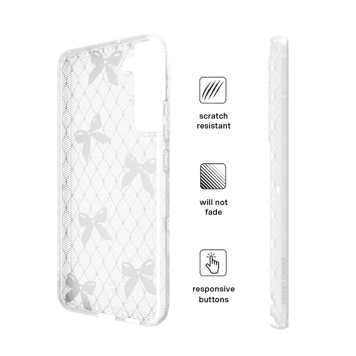 Vintage Lace Bows Samsung Case