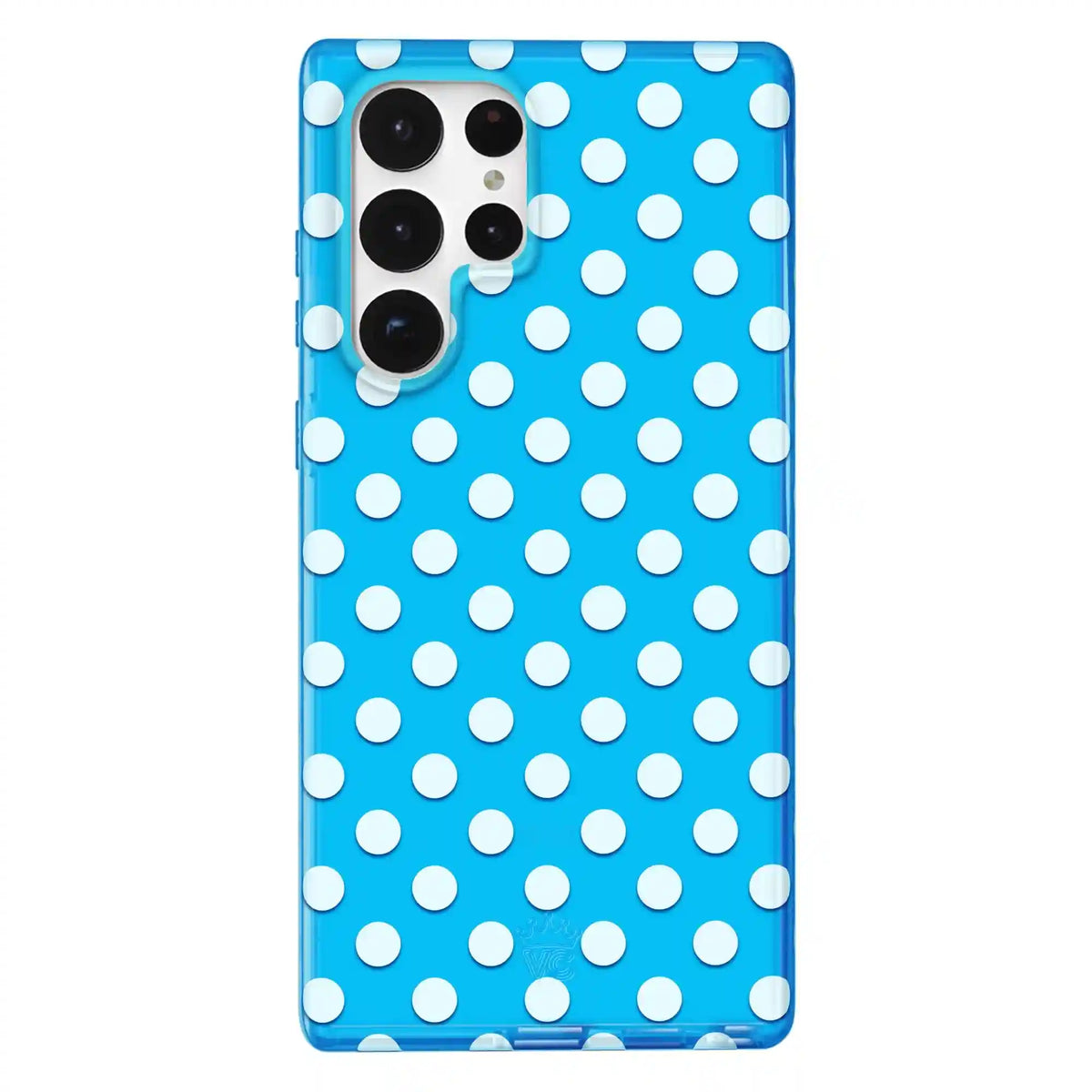 Aquamarine Polka Dot Samsung Case