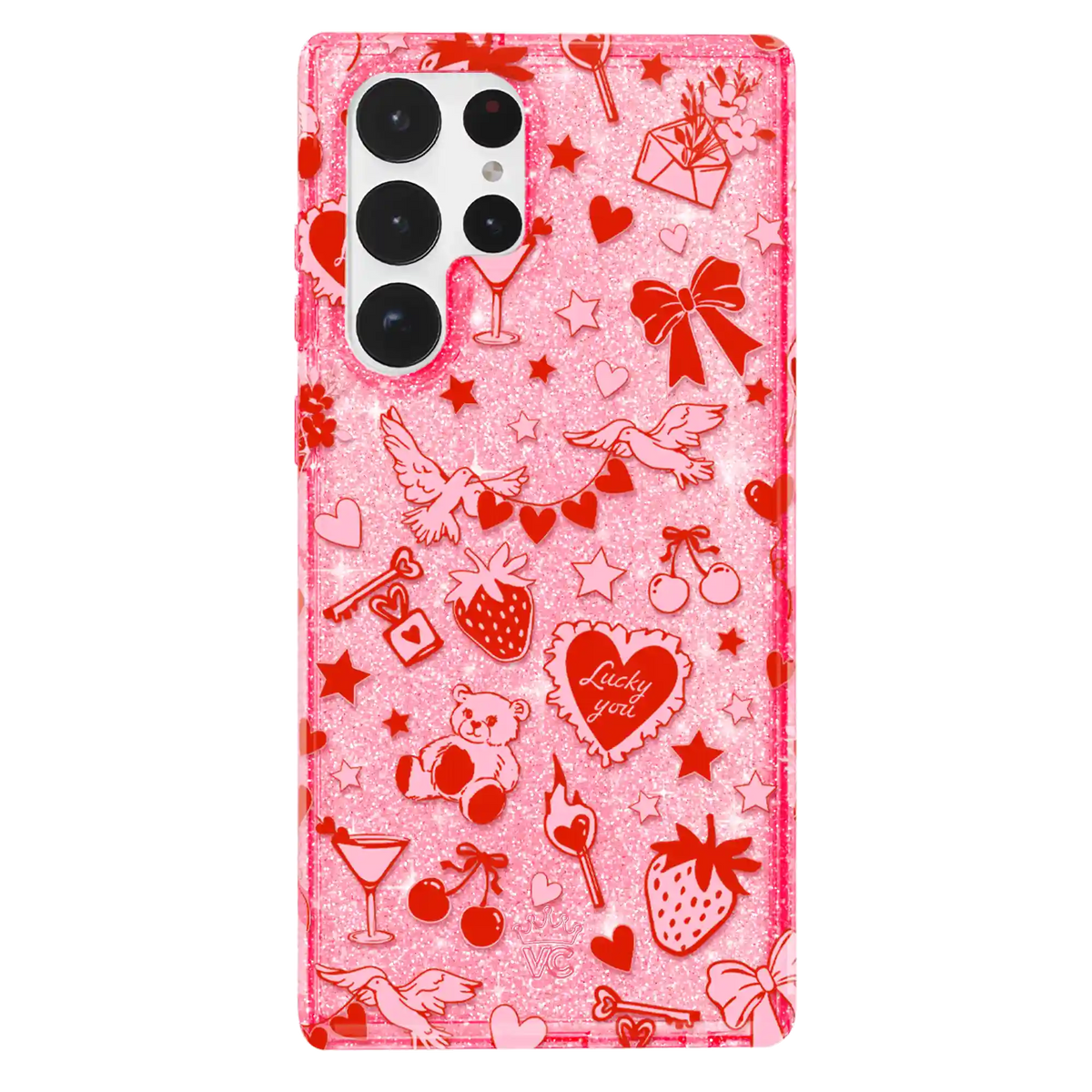 Be Mine Glitter Samsung Case