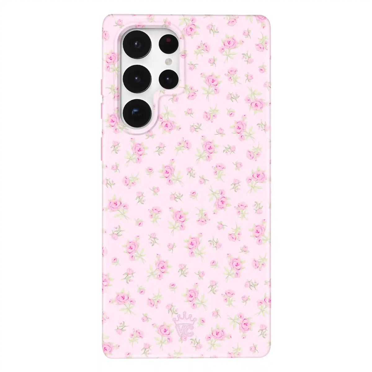 Dainty Pink Floral Samsung Case