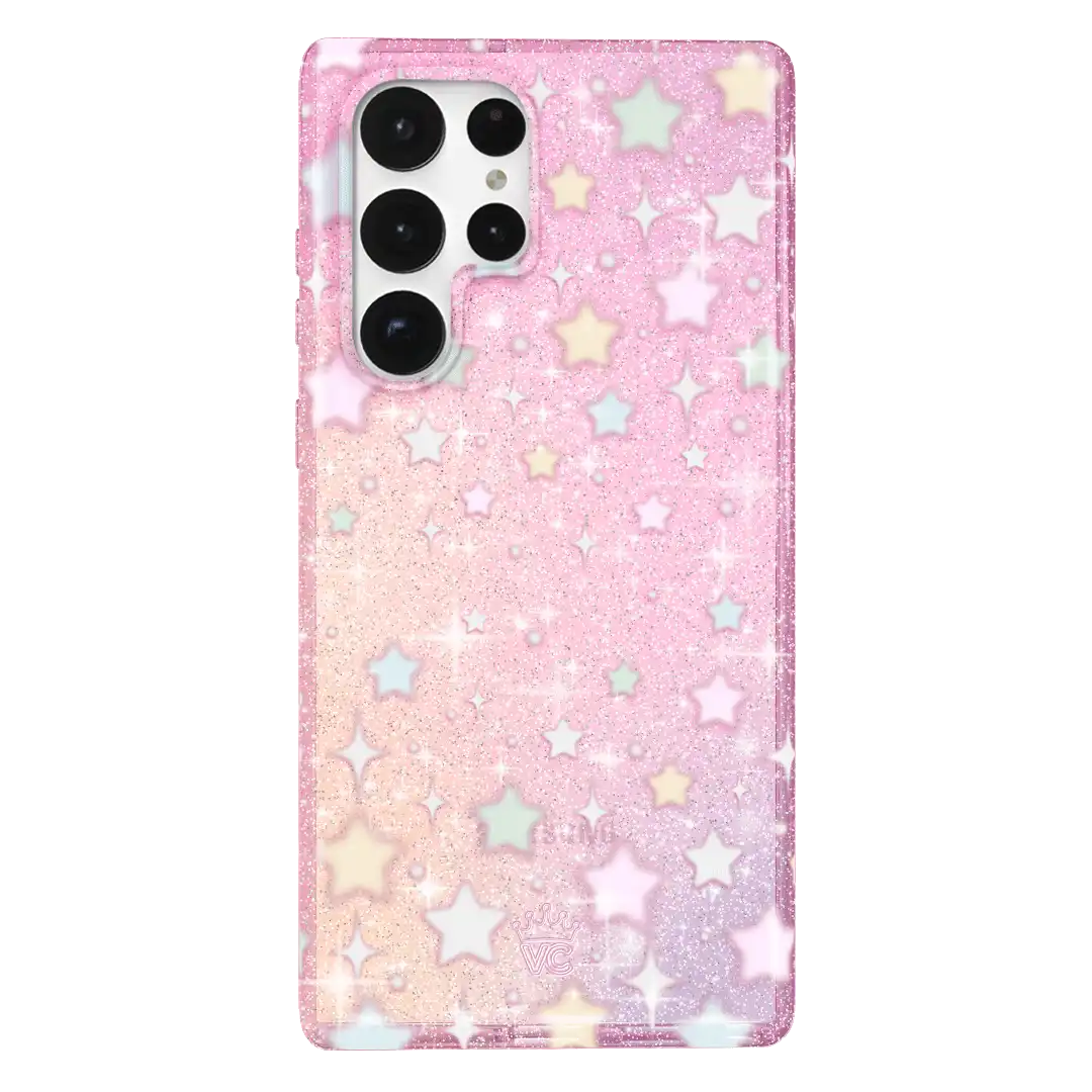 Falling Star Glitter Samsung Case