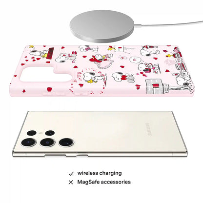 Snoopy Lovely Moods Samsung Case