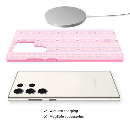 Strawberry Macaron Samsung Case