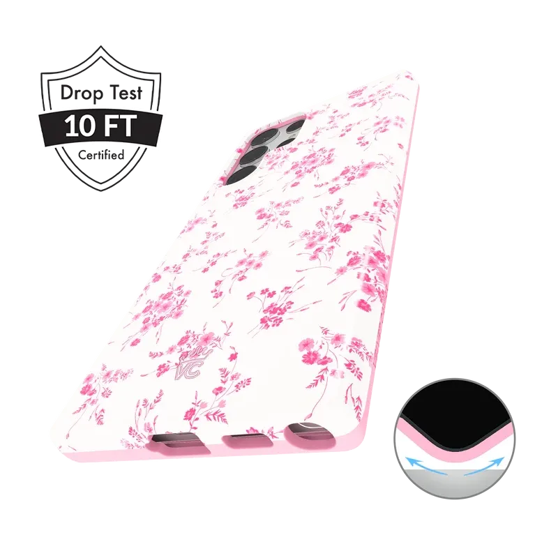 French Rose Floral Samsung Case