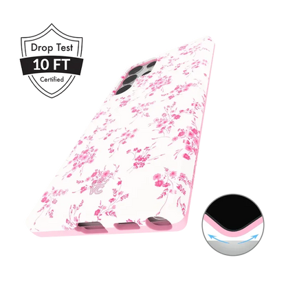 French Rose Floral Samsung Case