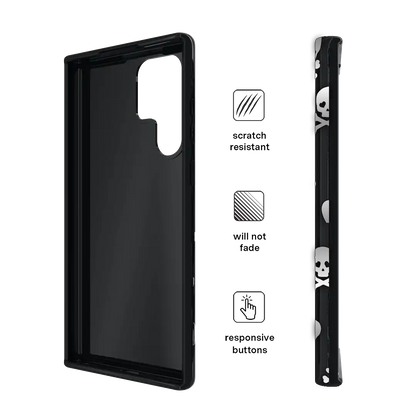 Chrome Skulls Samsung Case