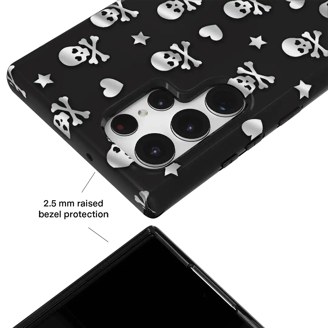 Chrome Skulls Samsung Case