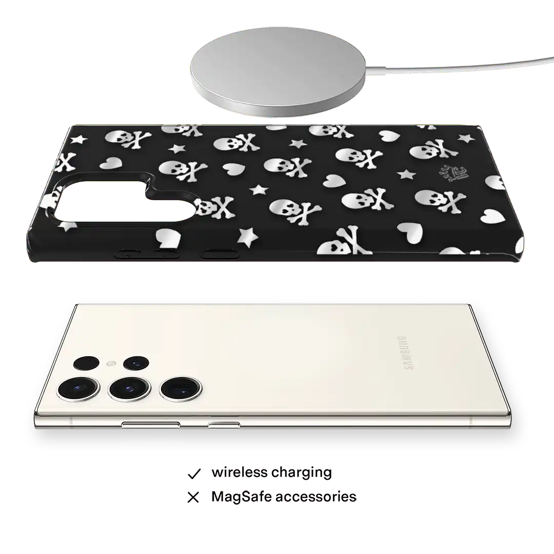 Chrome Skulls Samsung Case