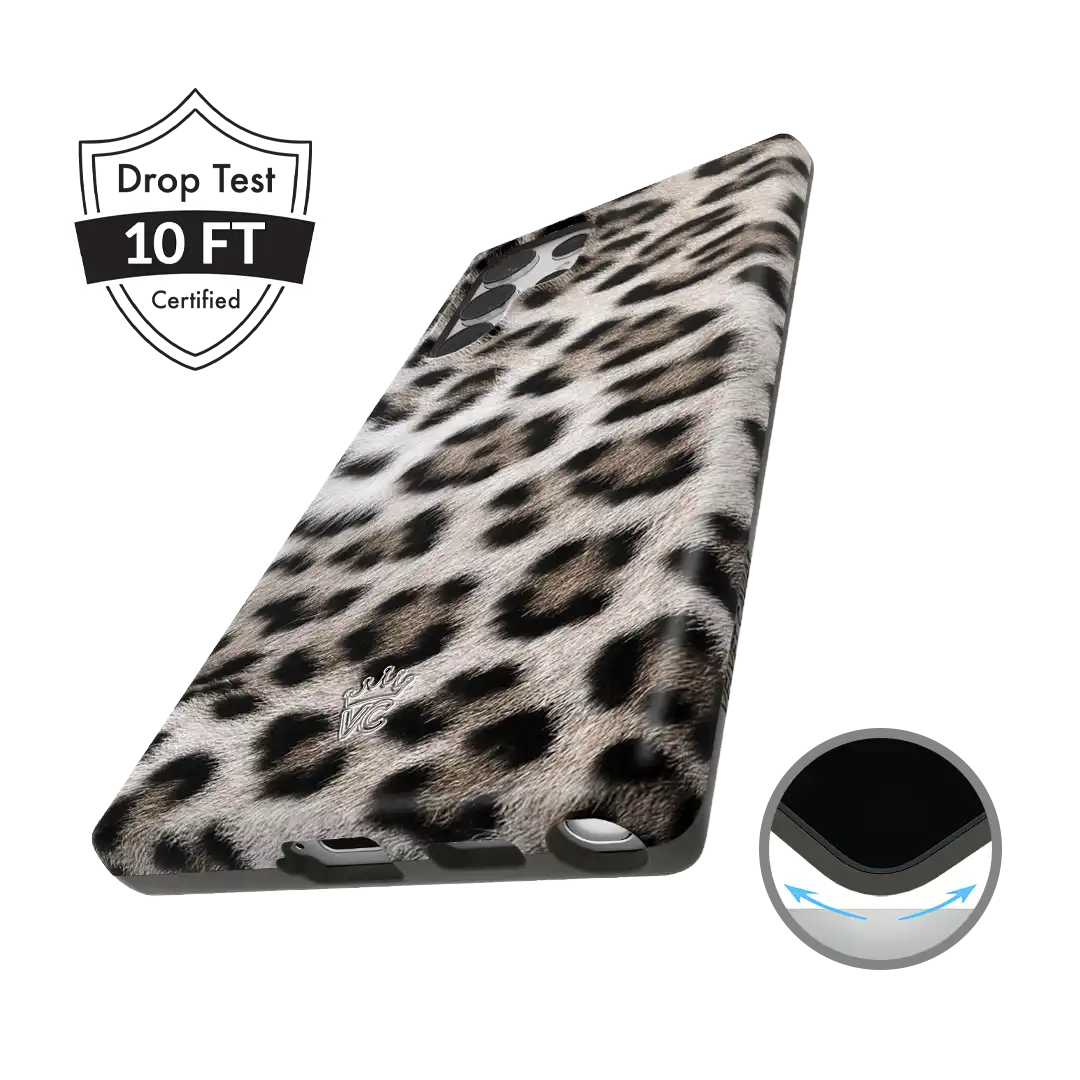 Arctic Leopard Samsung Case