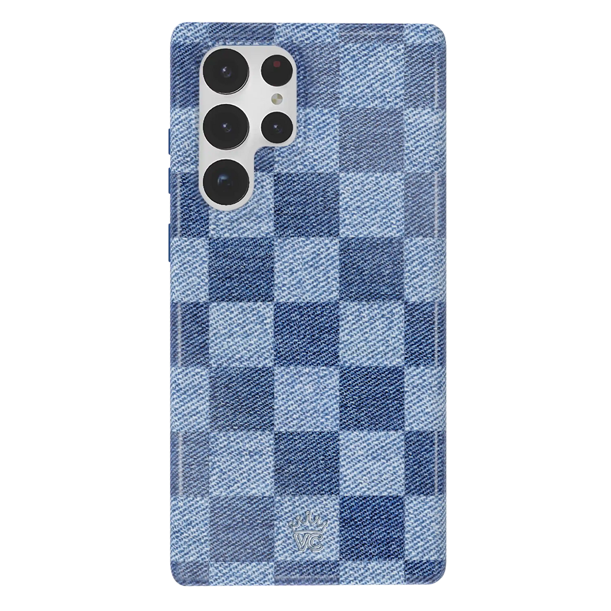 Denim Vibe Checkered Samsung Case