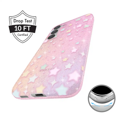 Falling Star Glitter Samsung Case
