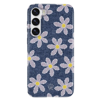 Denim Daisy Samsung Case