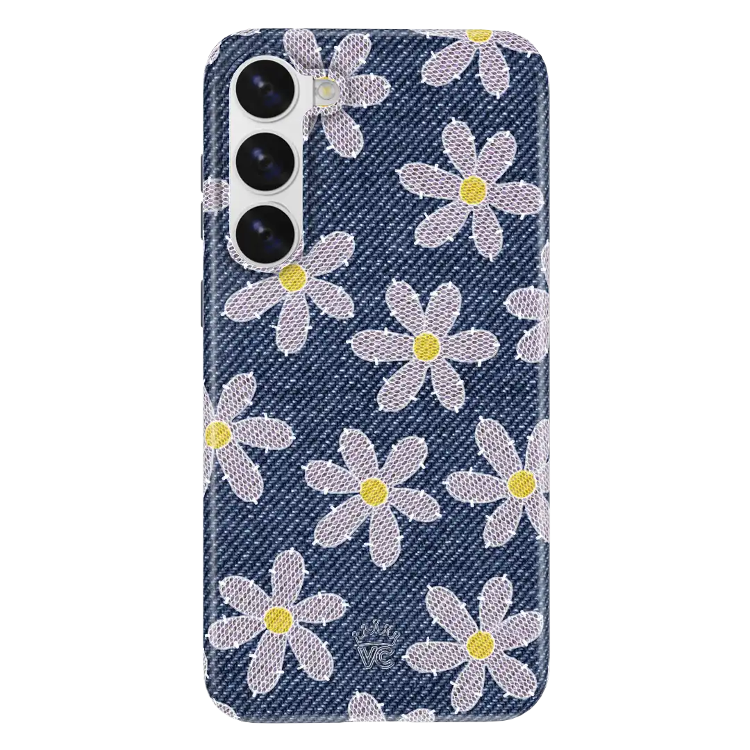 Denim Daisy Samsung Case